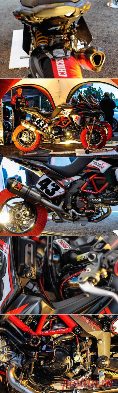 Bikers Life - Гоночный мотоцикл Ducati Multistrada 1200 S Pikes Peak
