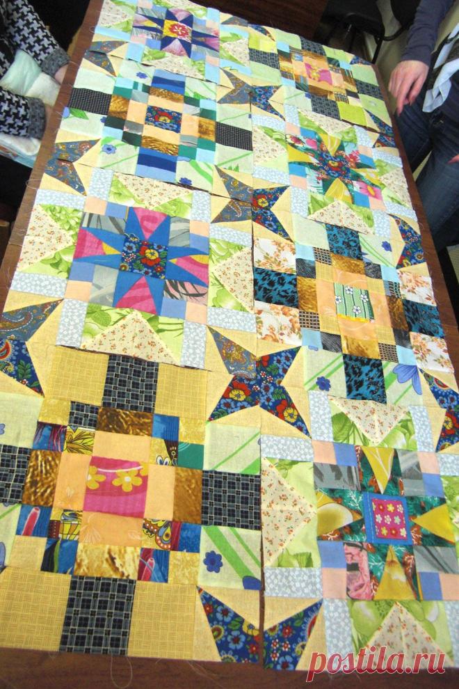 Лоскутная геометрия: Разбор закромов или Как с пользой утилизировать ненужное Швалева