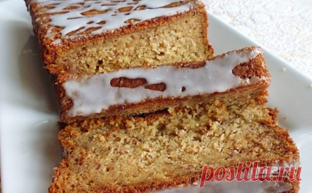 Банановый пирог с корицей - пошаговый рецепт с фото на Повар.ру