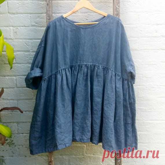 Oversized Baby Doll Dress Fits Small to Extra Large от MegbyDesign