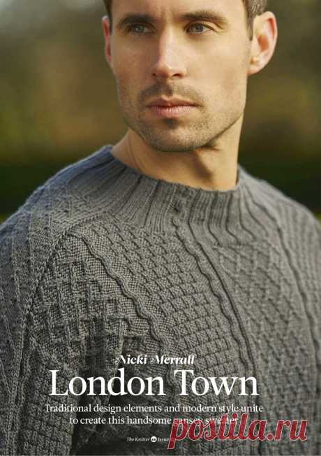Пуловер мужской London Town