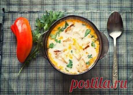 ТОП–5 вкуснейших сырных супчиков

1. Сырный суп по-французски

Ингредиенты:

Филе курицы — 400–500 г
Плавленый сыр — 200 г
Картофель — 400 г
Лук — 150 г
Морковь — 180 г
Сливочное масло — по вкусу
Соль — по вкусу
Перец — по вкусу
Зелень — по вкусу
Лавровый лист – 2–3 листика

Приготовление:

1. В кастрюлю на 3 л положить мясо и налить воды. Как только бульон начнет кипеть, добавить 1 ч. л. соли, пару горошков душистого перца и черного, 2–3 листика лаврового листа. Варить от...