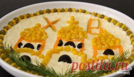 Салат "Пасхальный" - пошаговый кулинарный рецепт на Повар.ру