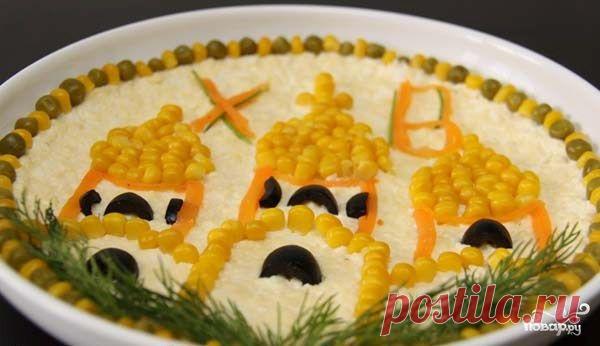 Салат "Пасхальный" - пошаговый кулинарный рецепт на Повар.ру