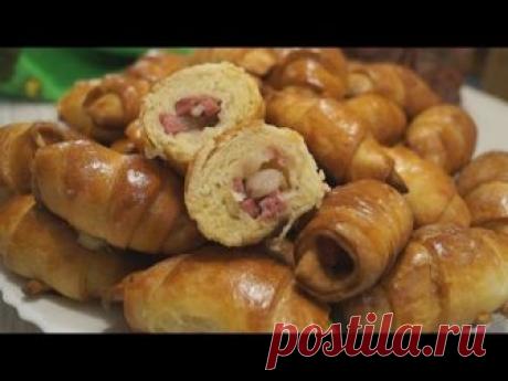 Рогалики с салом. Обалденно Вкусные!