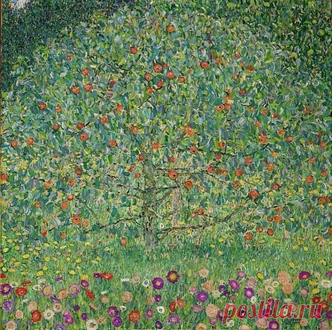 Густав Климт, «Яблоня I», 1912 г.
