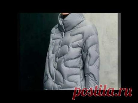 Женские стеганые куртки-пальто. Идеи для вдохновения🔥