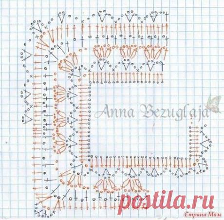 Теплый ажурный кардиган