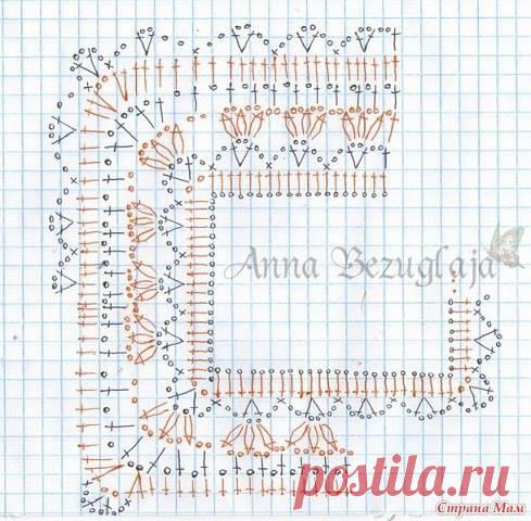 Теплый ажурный кардиган