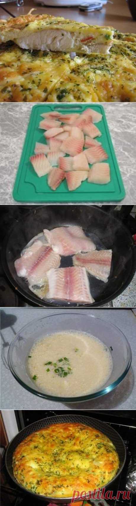 Рыба,запеченная в яйце с майонезом - Простые рецепты Овкусе.ру