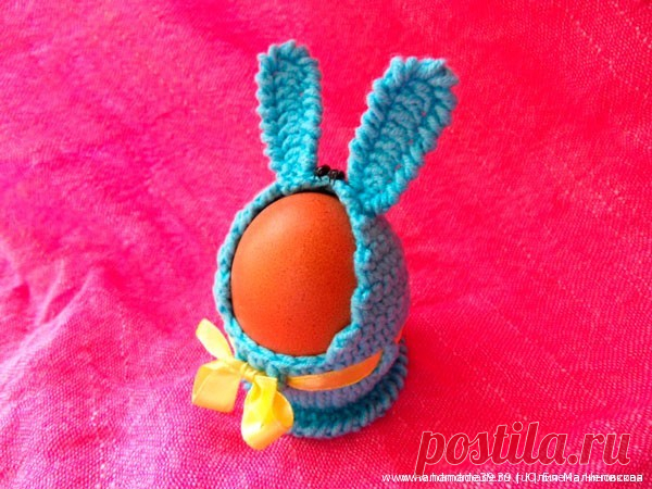 МК Вязаные подставки для пасхальных яиц – HandMade39.ru