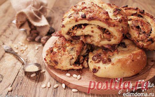 Булочки Елизаветинские с засахаренным имбирем | Кулинарные рецепты от «Едим дома!»