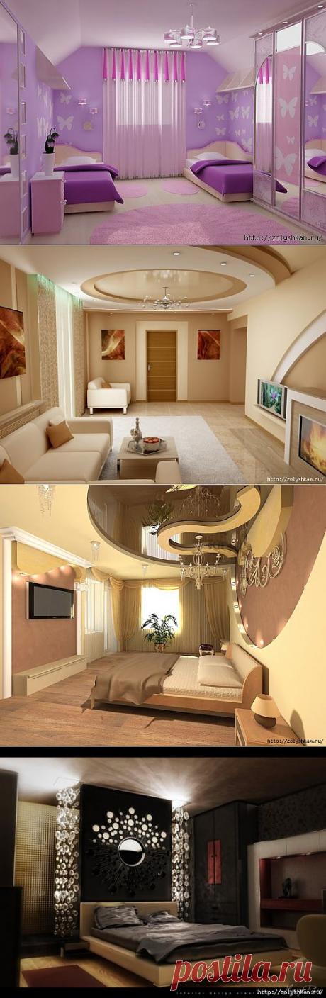 Интересный дизайн вашего дома. Наслаждайтесь!.