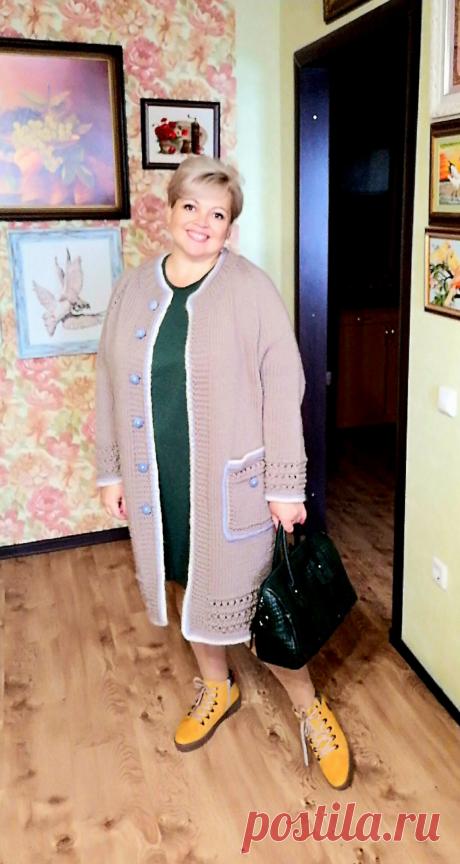 КРАСОТИЩА - КРАСОТА! ЭТО Я ПРО КАРДИГАН. | Татьяна Кильмяшкина | Дзен