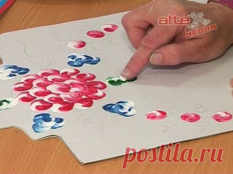 Мастер - класс по урало - сибирской росписи