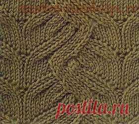 Мастера рукоделия - рукоделие для дома. Бесплатные мастер-классы, фото и видео уроки - Узоры спицами