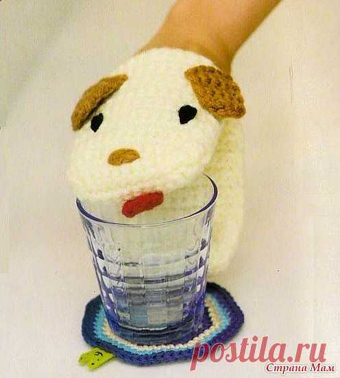 Необычная прихватка СОБАКА.: Дневник группы "Все в ажуре... (вязание крючком)" - Страна Мам