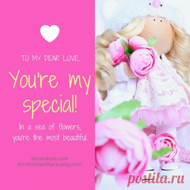 Handmade Art Doll Baby Room Decor Doll Custom Made Portrait | Etsy