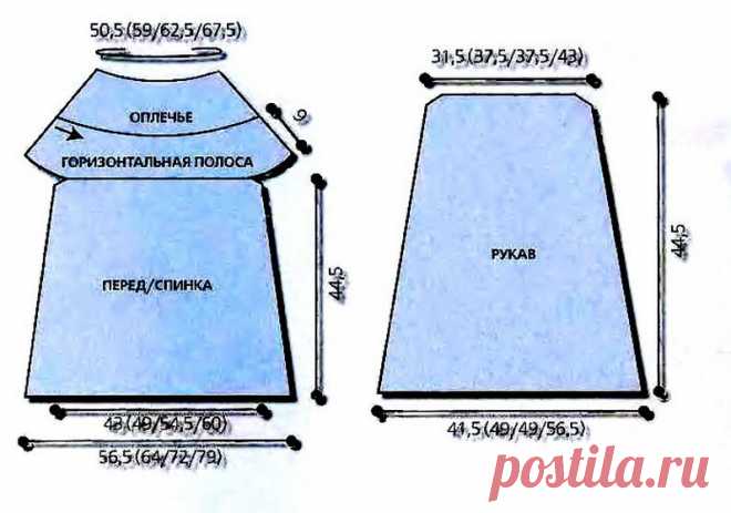 Туника с узорами из кос, связанная спицами / Рукоделие / Домоводство / Женские секреты / Женский стиль