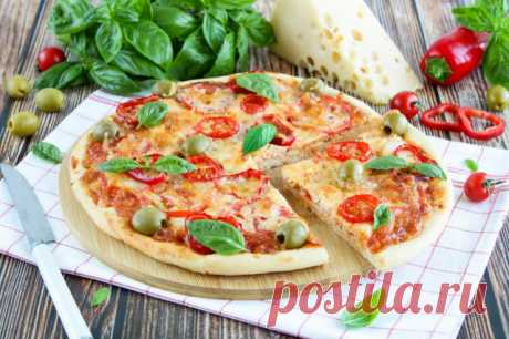 Пицца на дрожжах как в пиццерии рецепт с фото пошагово - 1000.menu