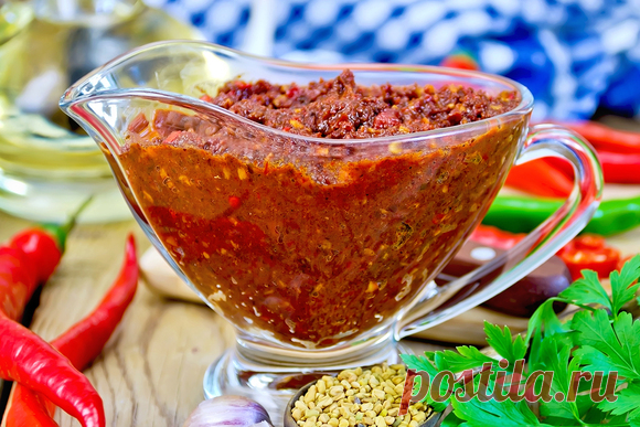 Готовим аджику на зиму: семь оригинальных рецептов на любой вкус