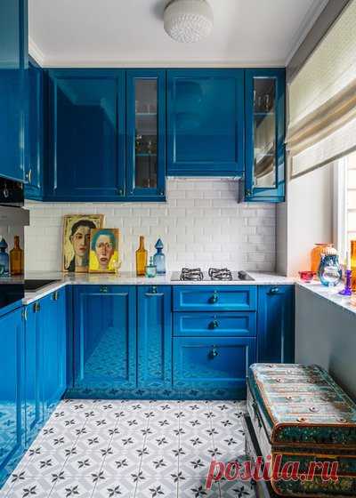 Дизайн кухни 7 кв метров, интерьер маленькой кухни