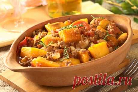 Тыква с мясом: рецепты простых и вкусных блюд | Стройность и красота в идеале