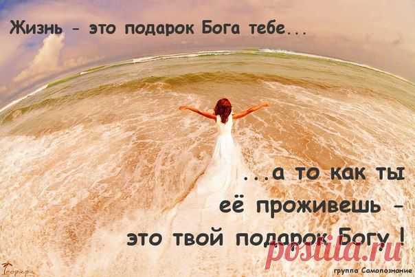 Приняв такой ценный подарок, не стоит забывать Дарующего и благодарить Его за всё.