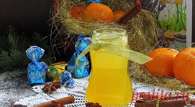 Мандариновый ликер на водке 
