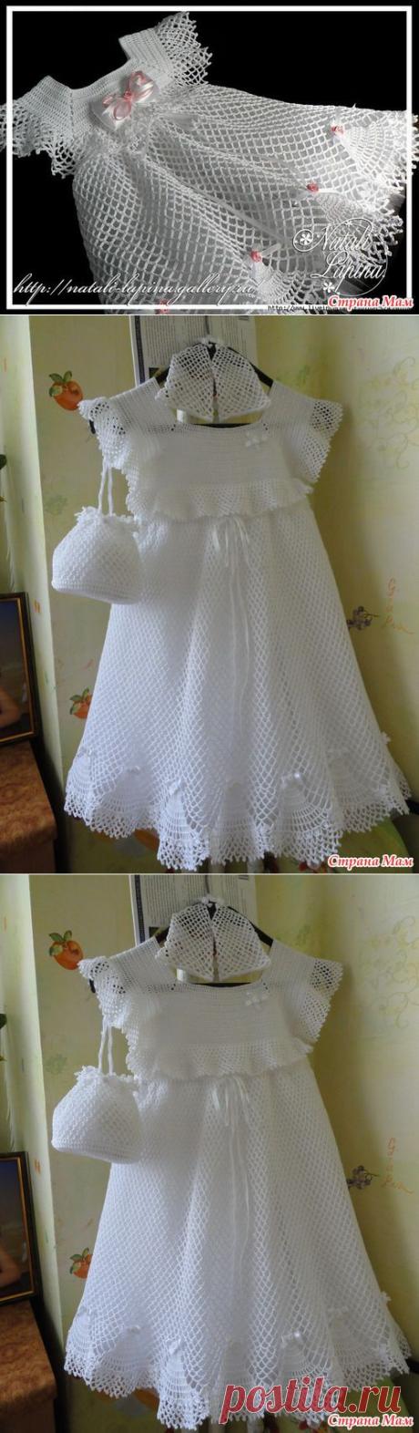 Платье для девочки. Очень нежно.