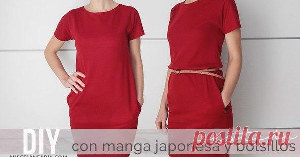 #sewingschool_howto 

● Платье с карманами