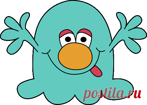 Slimy Monster Clip Art - Slimy Monster Image