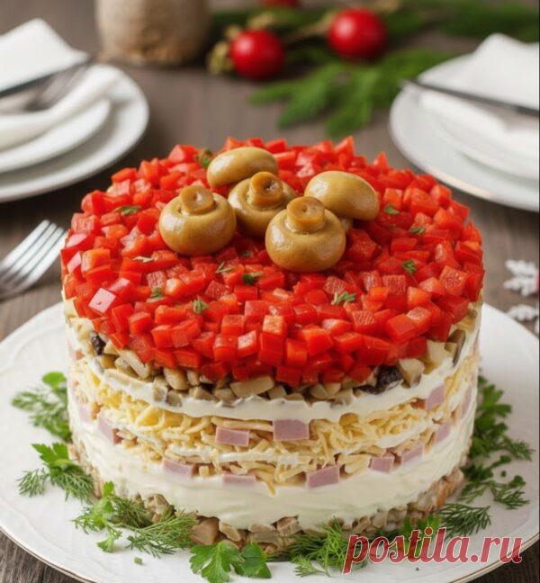 Салат «Рубиновый Слой»