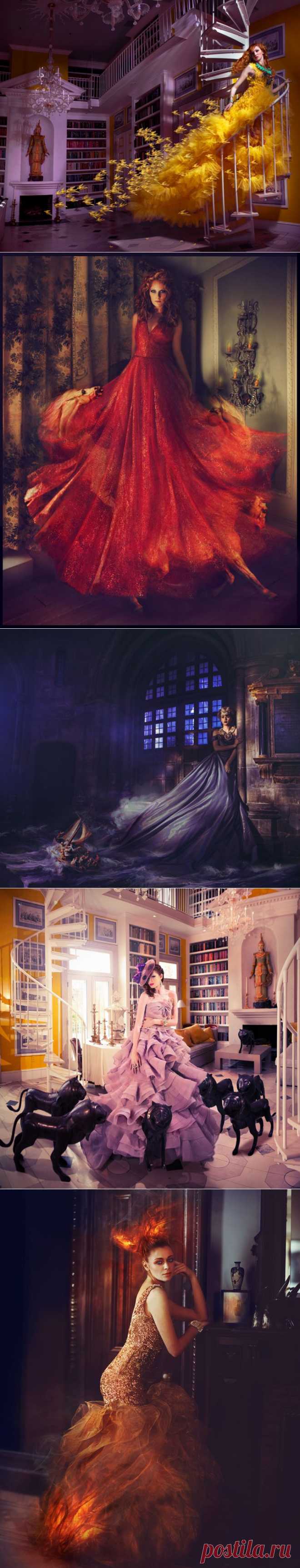 Ожившие картины фотографа Natali Dybisz | Современное искусство