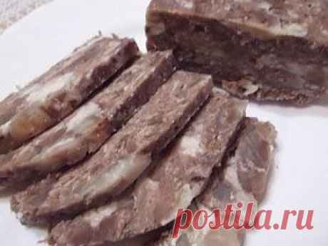 Прессованное мясо |
