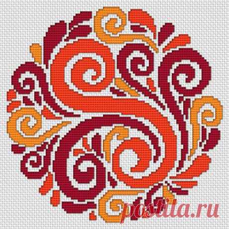 Декоративный мотив.