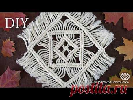 Macrame Tablecloth Tutorial | Table Mats &amp; Table Decoration