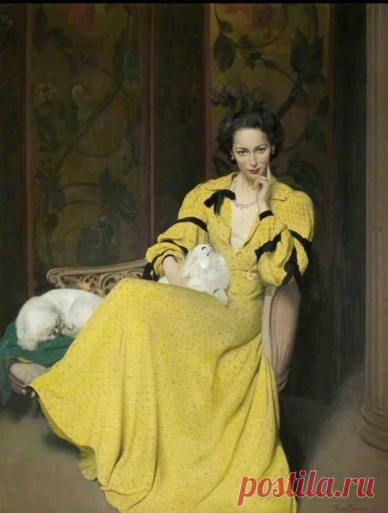 Жена художника Полина (1901-1950)Герберт Джеймс Ганн (1893–1964)