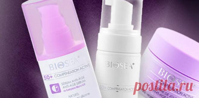 🍀🍀🍀Натуральная косметика для ухода за кожей лица от Биоси.
Серия COMPENSATION: АНТИВОЗРАСТНОЙ УХОД 50+