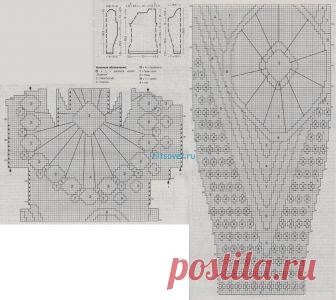 Вязаный пуловер с цветочным тату. Вам потребуется: пряжа Filatura di Crosa “Superior