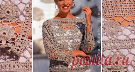 Tutorial en crochet para hacer una blusa con flores ⋆ Manualidades Y DIY Aprende a hacer una blusa original realizada a crochet muy hermosa y con una elaboracion muy entretenida facil de realizar. Mirando esa blusa, no de la voluntad de parar todo y hacer una igual? ¡Comience hoy mismo la suya! La … Ler mais... →