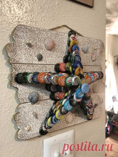 Мы создаем с металлическими крышками: 20 идей DIY | Мой желанный дом