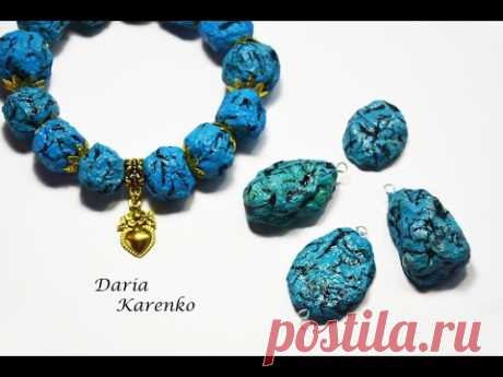 DIY Как превратить бумагу в камень? \ Stones from paper