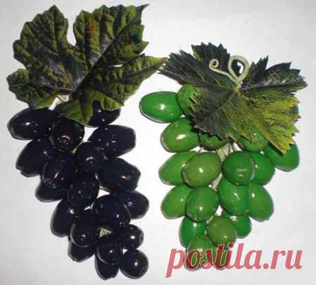 Виноград из желудей (мастер-класс)