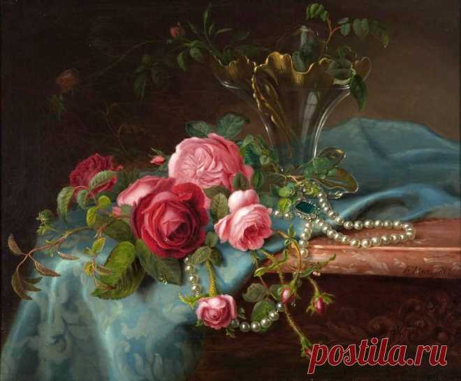 Норвежский художник Franz Didrik Boe (1820-1891).