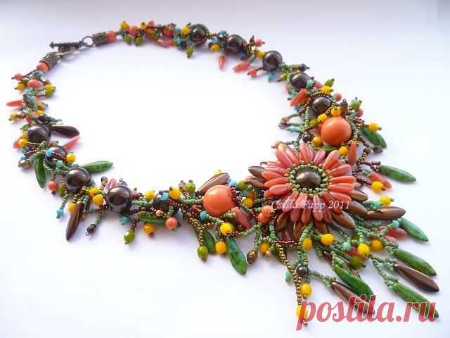 Бисероплетение. Украшения из бисера от Csilla Papp Soutache Jewelry.