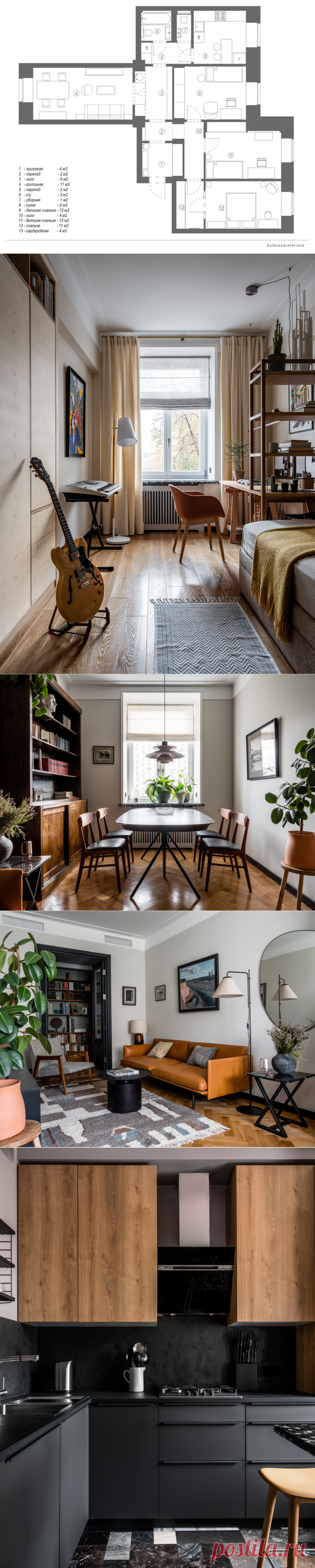 Houzz тур: Квартира дизайнера в «московском» стиле | Houzz Россия