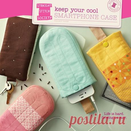 Keep Your Cool Smartphone Case Sewing Pattern | Shop | Oliver + S