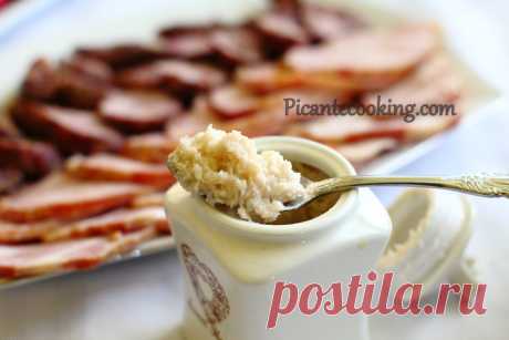Хрін з яблуками до м'яса | Picantecooking