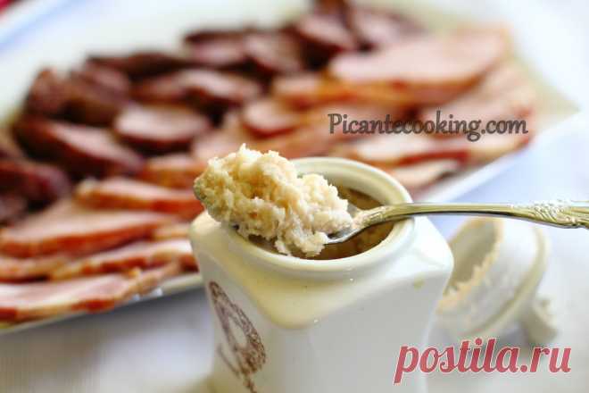 Хрін з яблуками до м'яса | Picantecooking